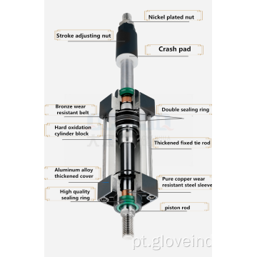 SDAJ Serious Thin Air Compact Oxygen Cylinder Alumínio